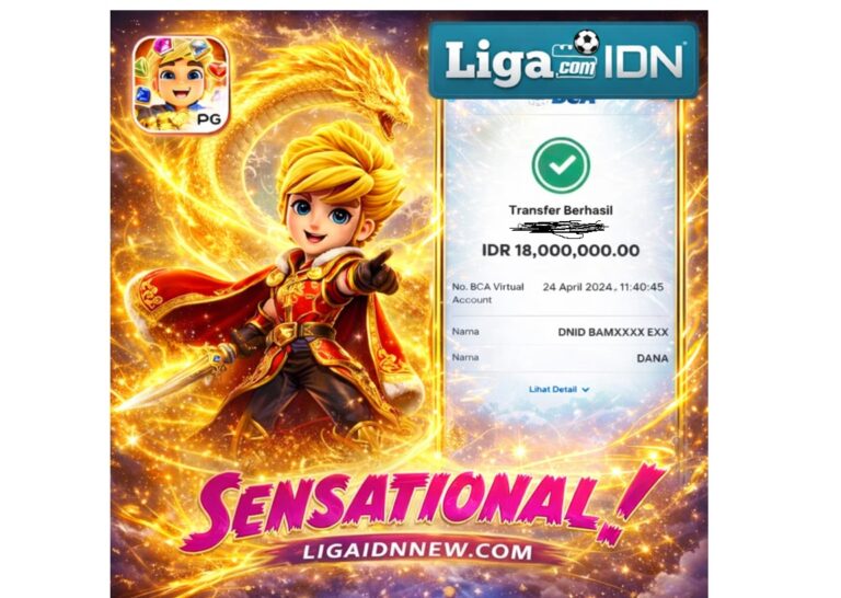 BUKTI KEMENANGAN MEMBER LIGAIDN TANGGAL 13 APRIL 2026