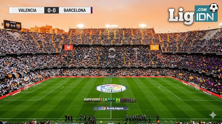 Valencia vs Barcelona, jornada ke-38 La Liga 