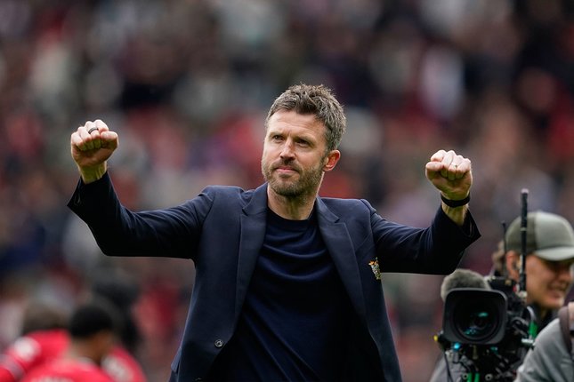 Pelatih Manchester United, Michael Carrick.