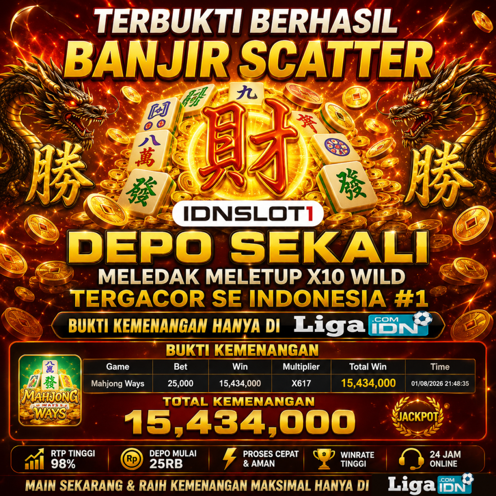 BUKTI KEMENANGAN MEMBER LIGAIDN TANGGAL 31 JULI 2026
