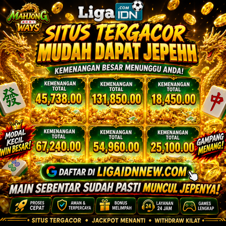 BUKTI KEMENANGAN MEMBER LIGAIDN TANGGAL 08 AGUSTUS 2026