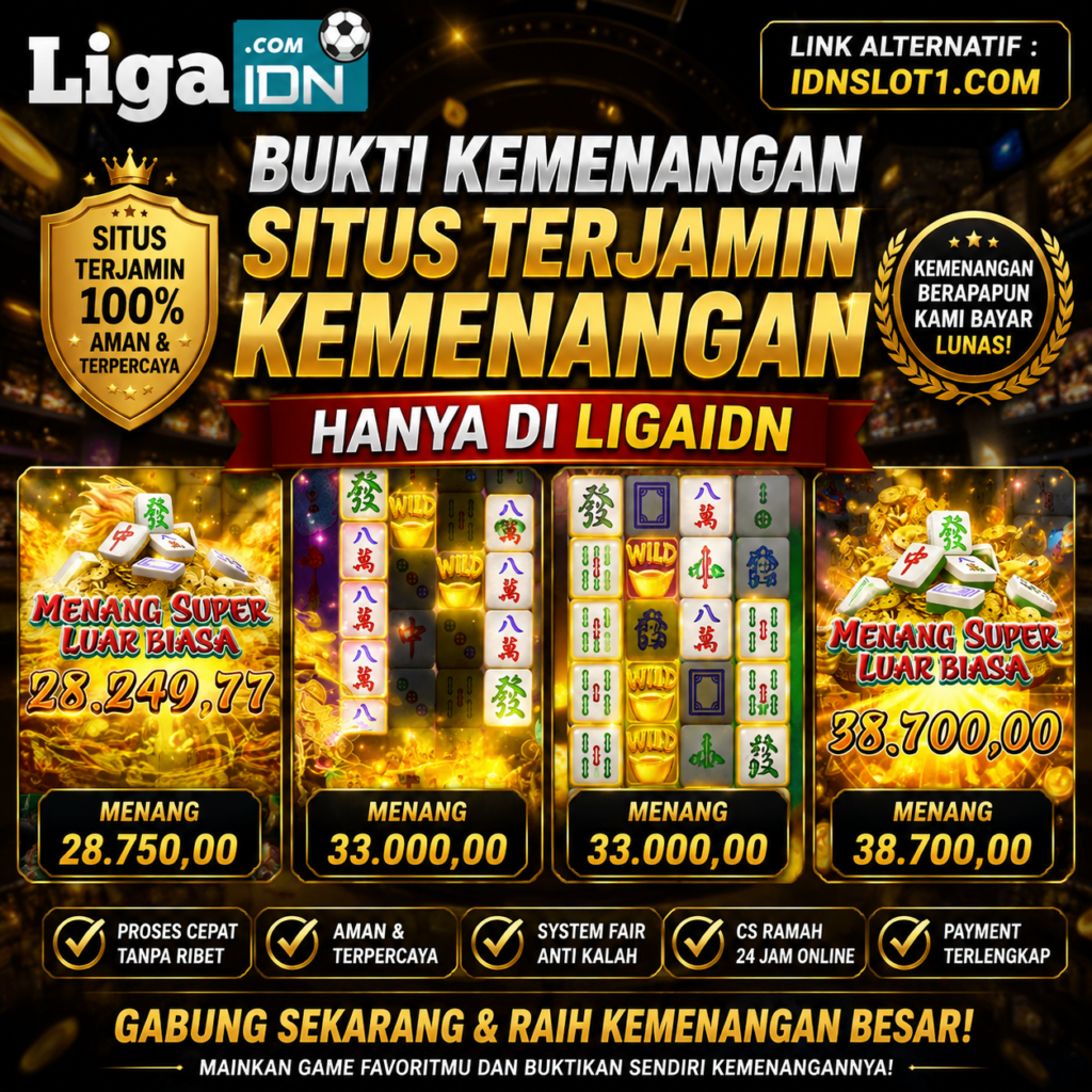 BUKTI KEMENANGAN MEMBER LIGAIDN TANGGAL 18 AGUSTUS 2026