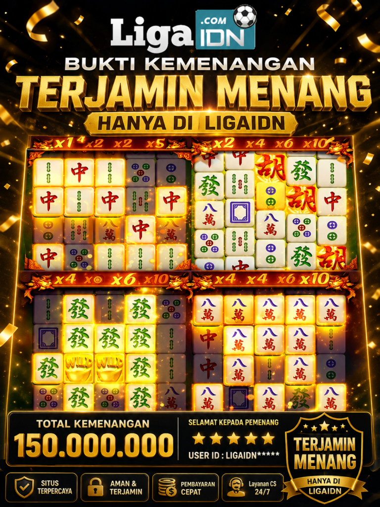 BUKTI KEMENANGAN MEMBER LIGAIDN TANGGAL 16 AGUSTUS 2026