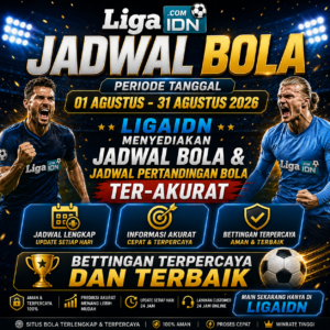 JADWAL PERTANDINGAN BOLA 19 AGUSTUS 2026