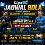 JADWAL PERTANDINGAN BOLA 21 AGUSTUS 2026